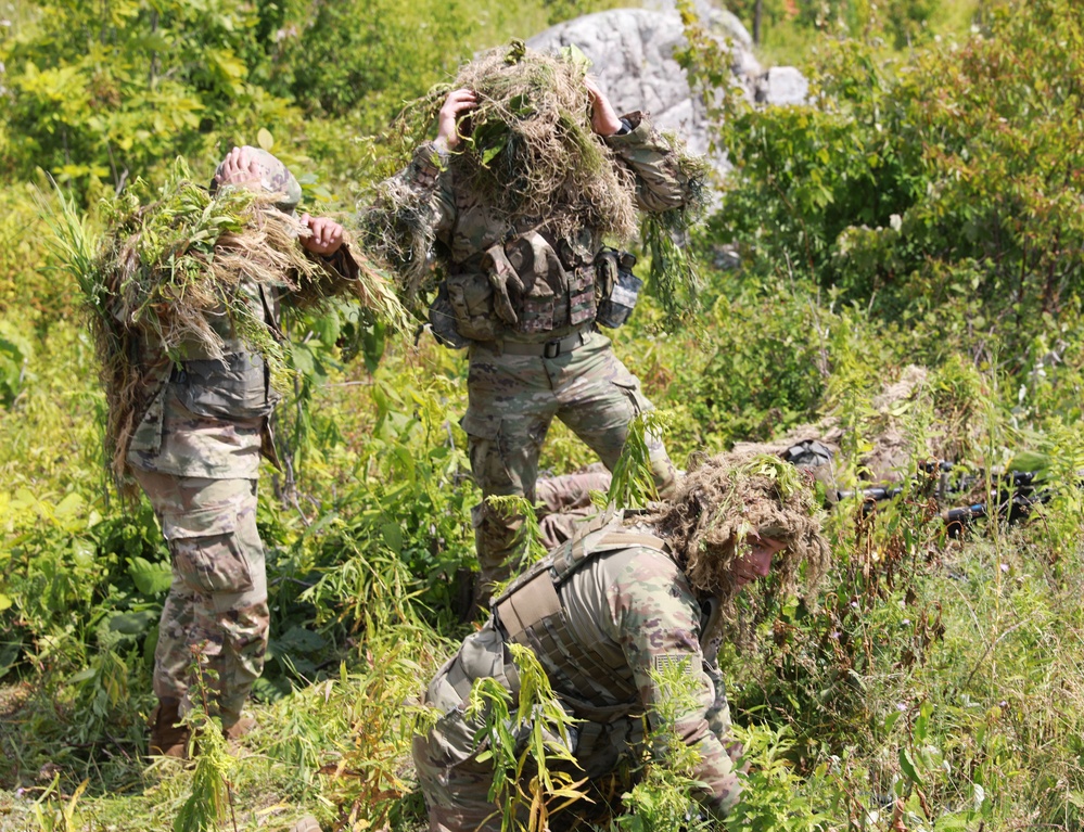 Bravo Co. 2-113th Infantry Battalion Conducts Live-Fire at XCTC