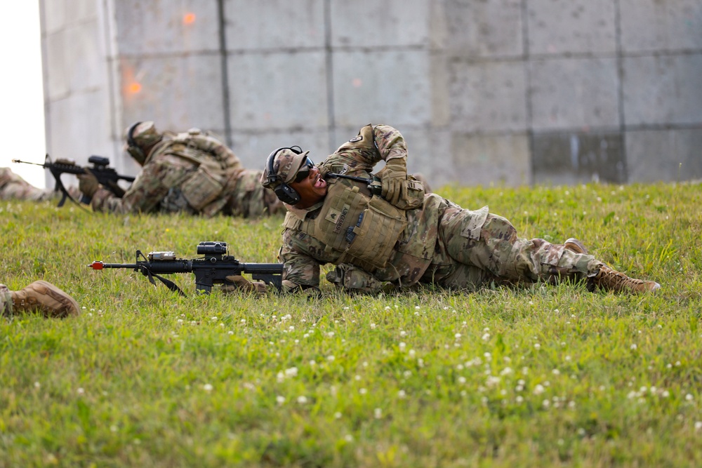 Bravo Co. 2-113th Infantry Battalion Conducts Live-Fire at XCTC