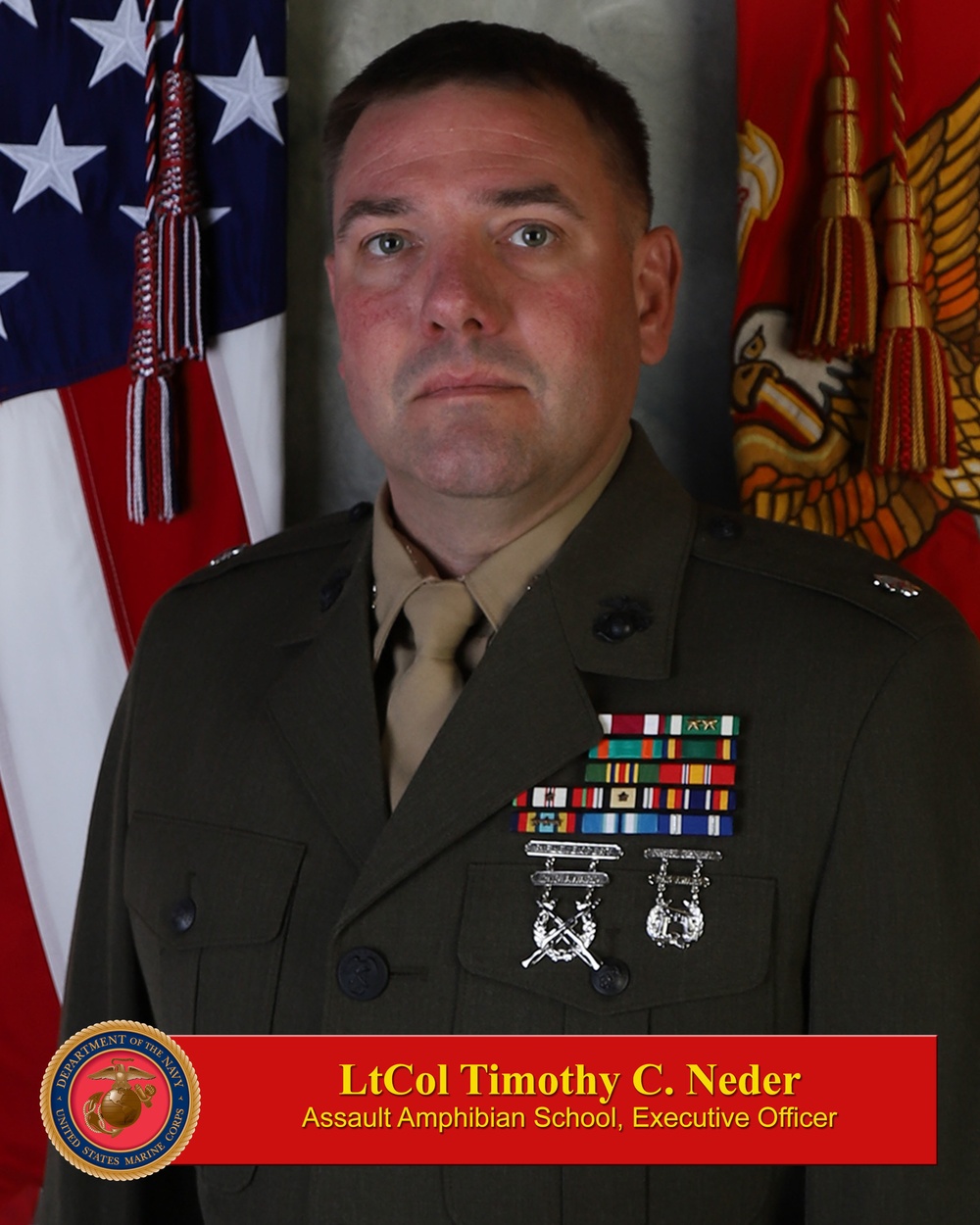 Assault Amphibian School Executive Officer Command Photo