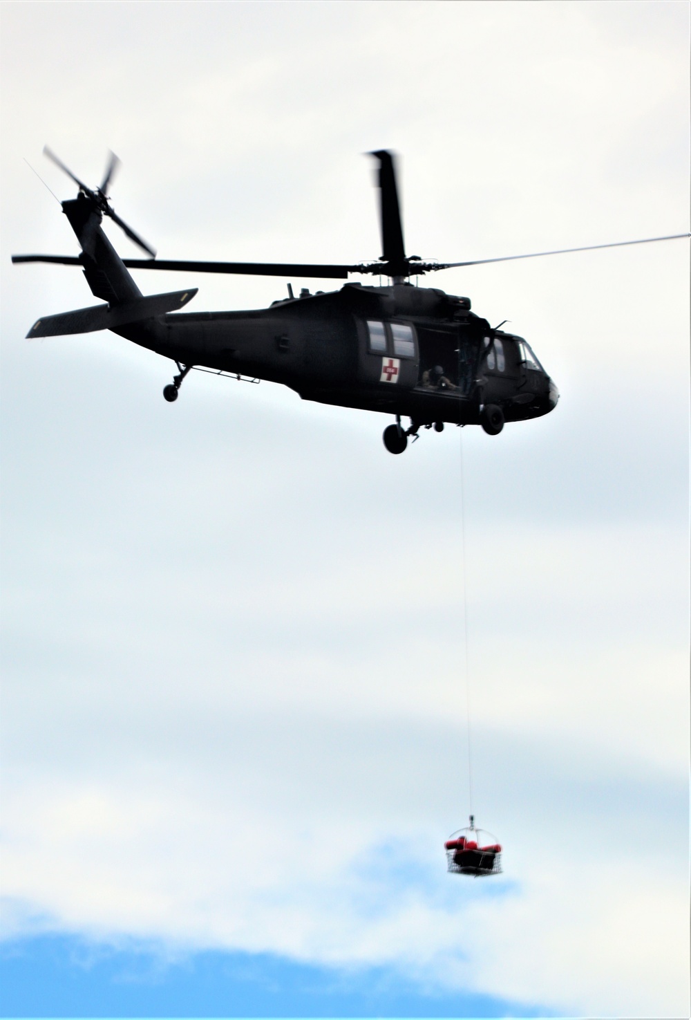 UH-60 Black Hawk crew training at Fort McCoy