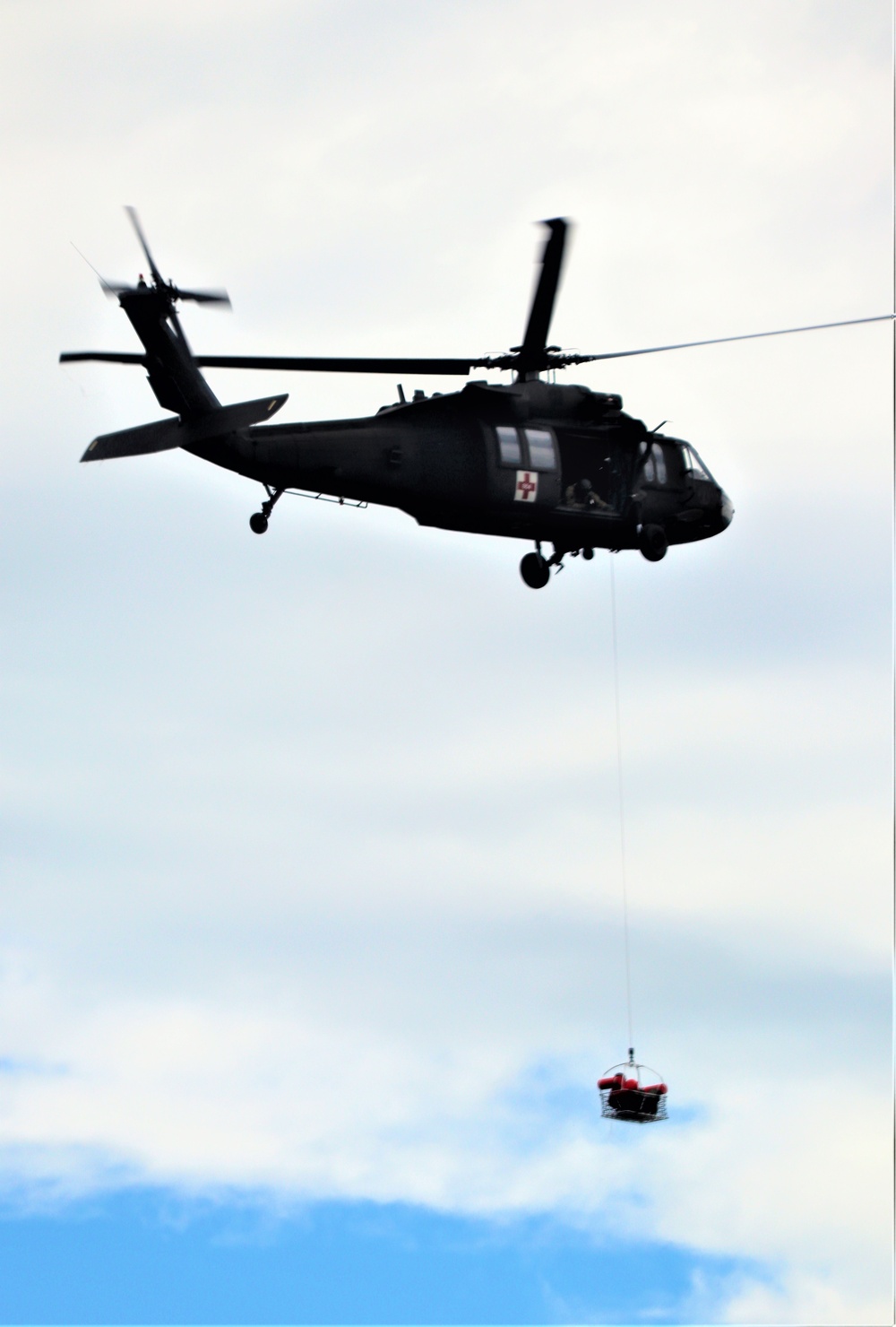 UH-60 Black Hawk crew training at Fort McCoy