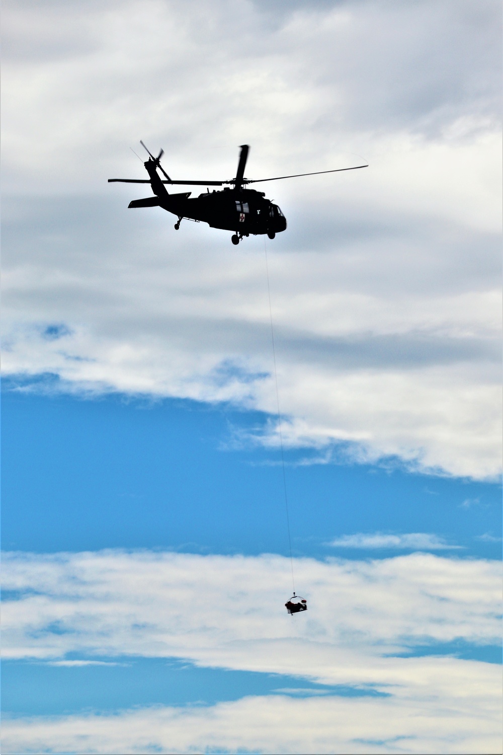 UH-60 Black Hawk crew training at Fort McCoy