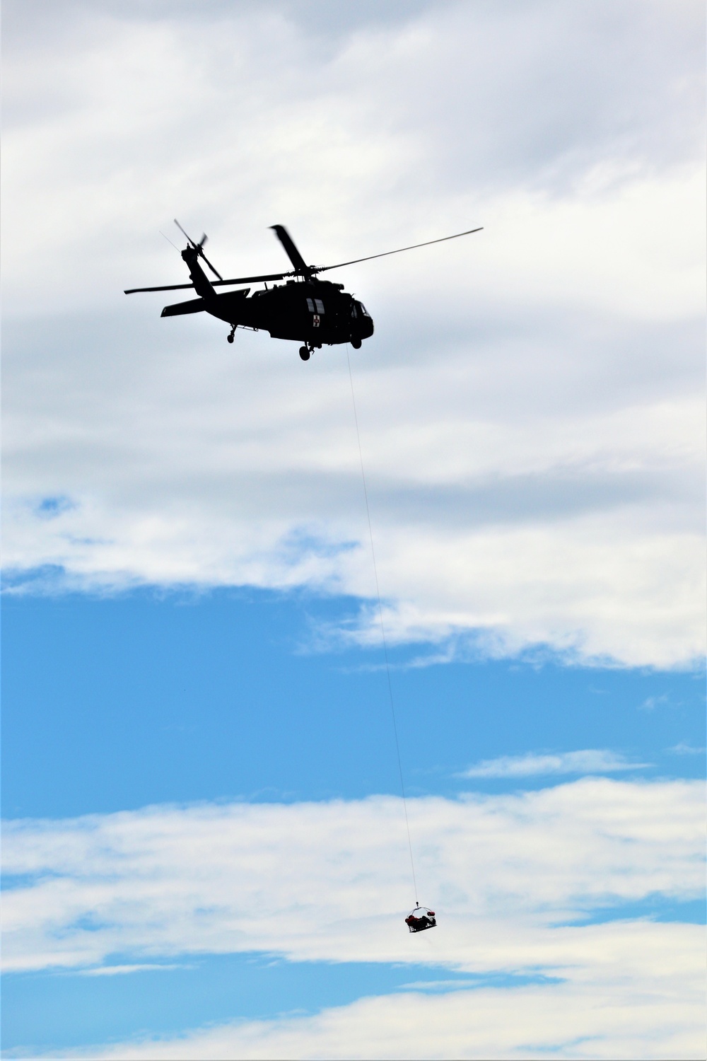 UH-60 Black Hawk crew training at Fort McCoy