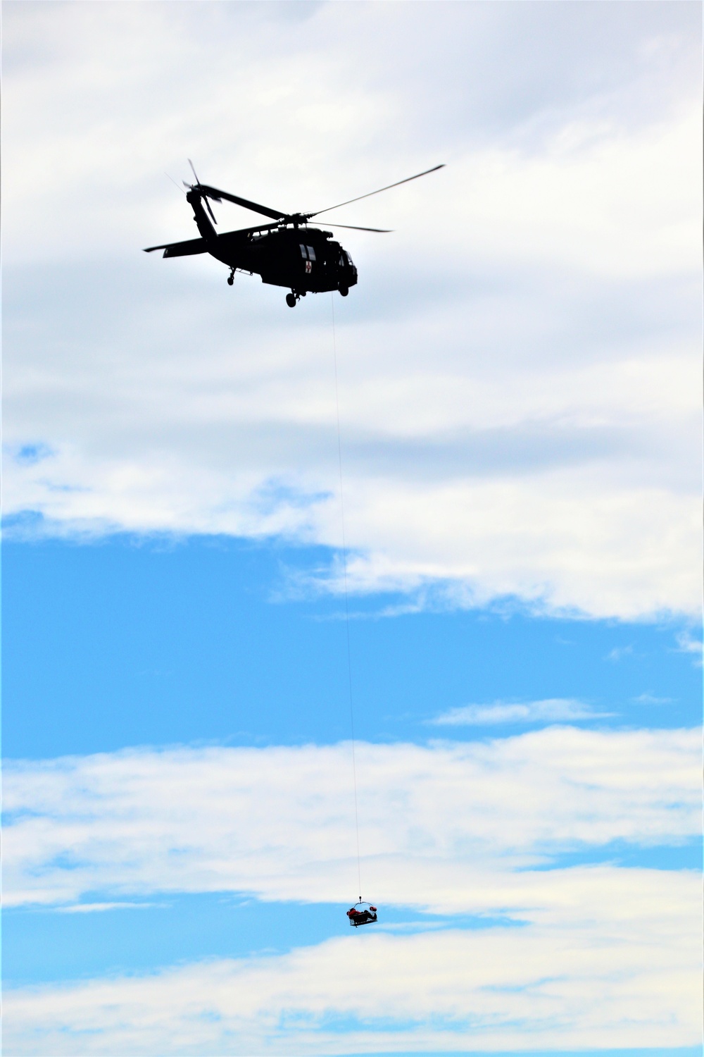 UH-60 Black Hawk crew training at Fort McCoy