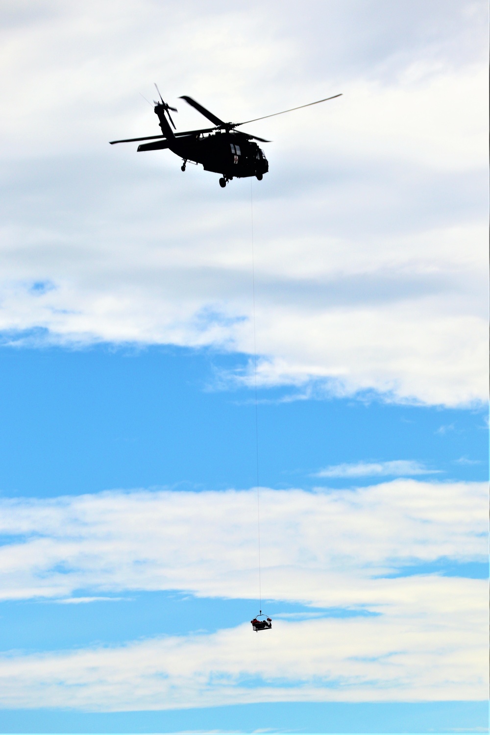 UH-60 Black Hawk crew training at Fort McCoy