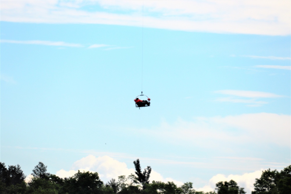 UH-60 Black Hawk crew training at Fort McCoy