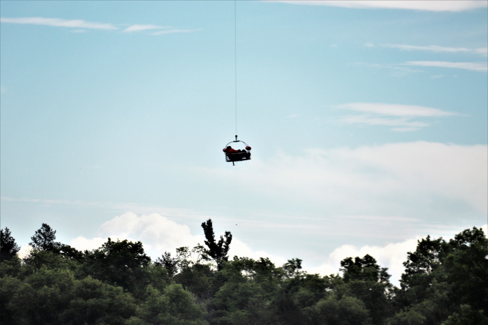 UH-60 Black Hawk crew training at Fort McCoy