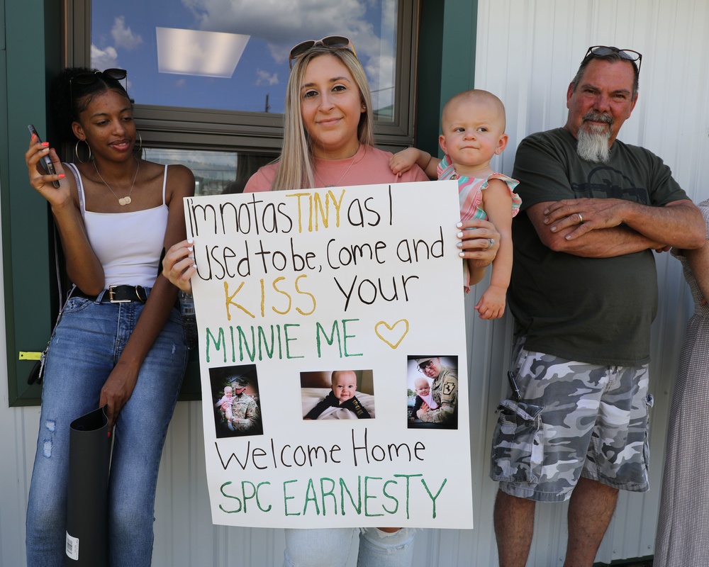 228th EN Co returns home