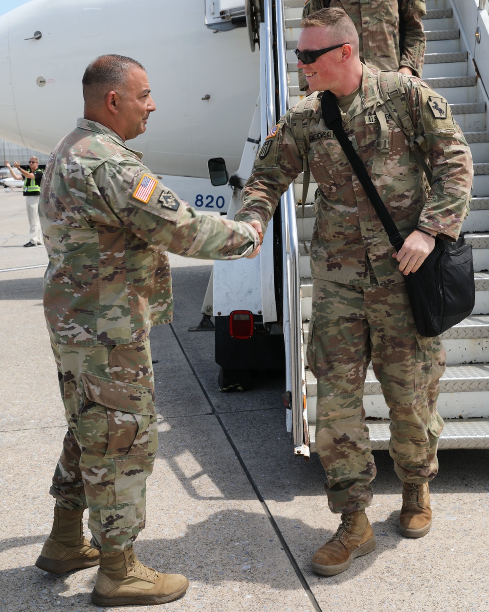 228th EN Co returns home