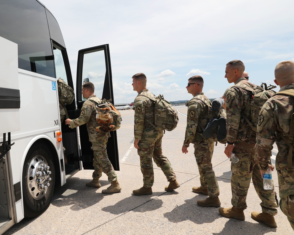 228th EN Co returns home