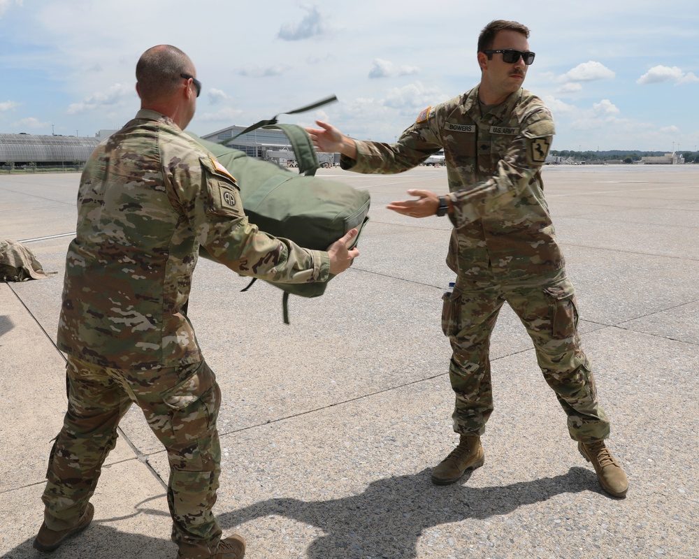 228th EN Co returns home