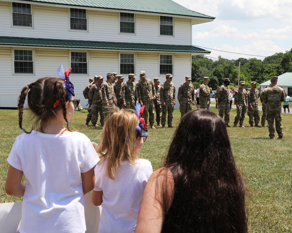 228th EN Co returns home