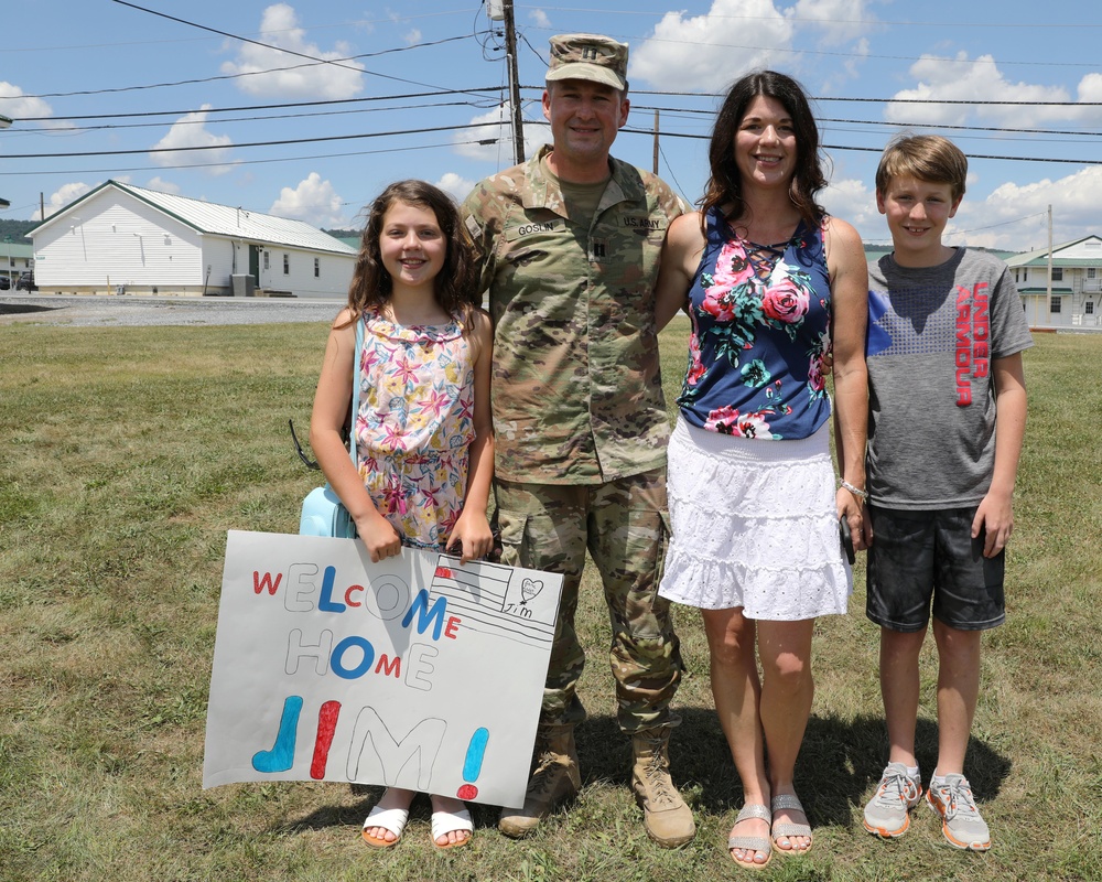 228th EN Co returns home