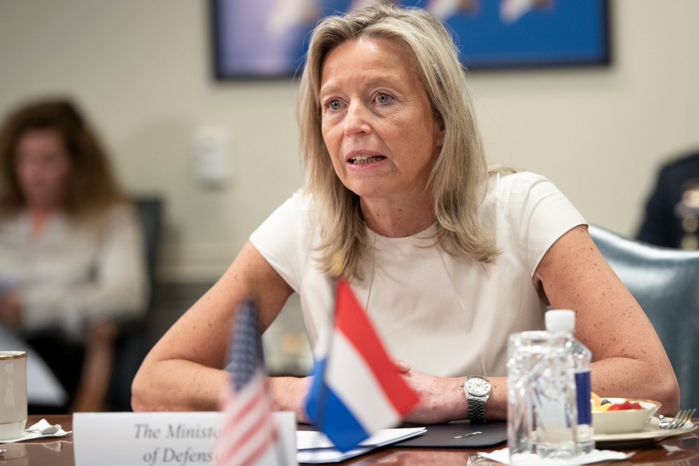 Secretary Austin Hosts Dutch Defense Minister