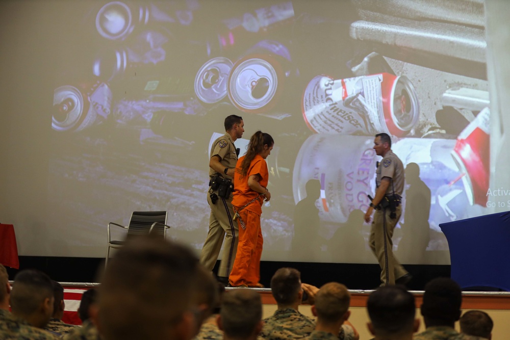 San Bernardino County Sheriff's Department  presents “Every 15 Minutes” at Marine Corps Air Ground Combat Center