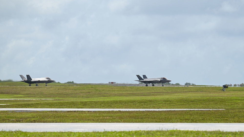 DVIDS - Images - Hill AFB F-35s depart from Guam for multilateral ...