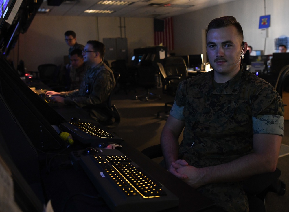 U.S. Marine Corpsman recognized as a Kunsan AB Pride of the Pack