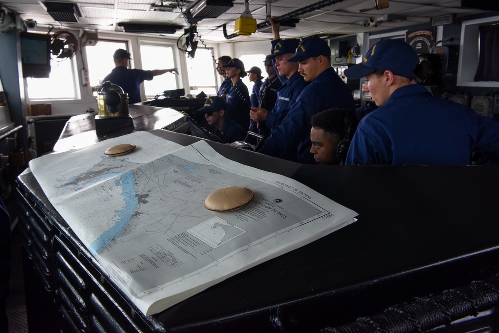 U.S. Coast Guard Cutter Mohawk - AFRICOM Patrol