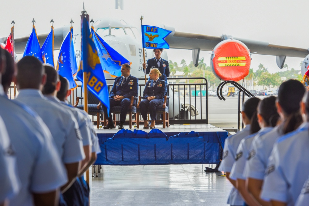 15th Wing change of command