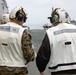 Brigadier General Ryan Rideout visits the 13th MEU while embarked on USS Makin Island