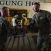 Brigadier General Ryan Rideout visits the 13th MEU while embarked on USS Makin Island