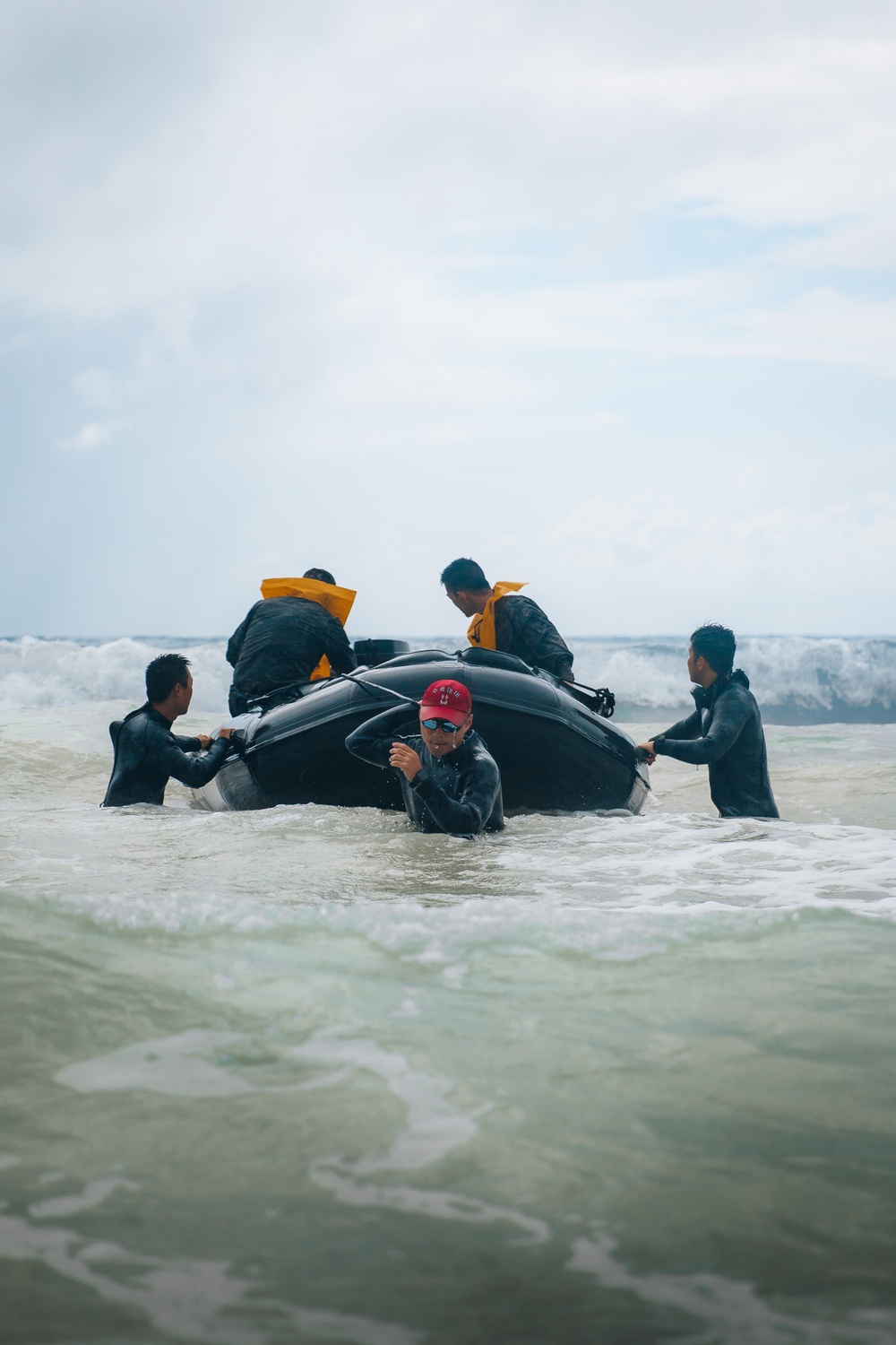 3/4 Marines Host Joint Ally Force Amphibious Training