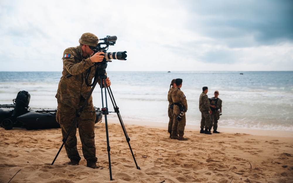 3/4 Marines Host Joint Ally Force Amphibious Training during RIMPAC 2022