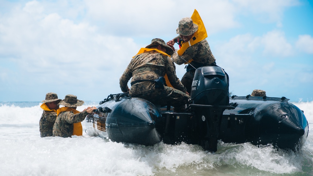 3/4 Marines Host Joint Ally Force Amphibious Training