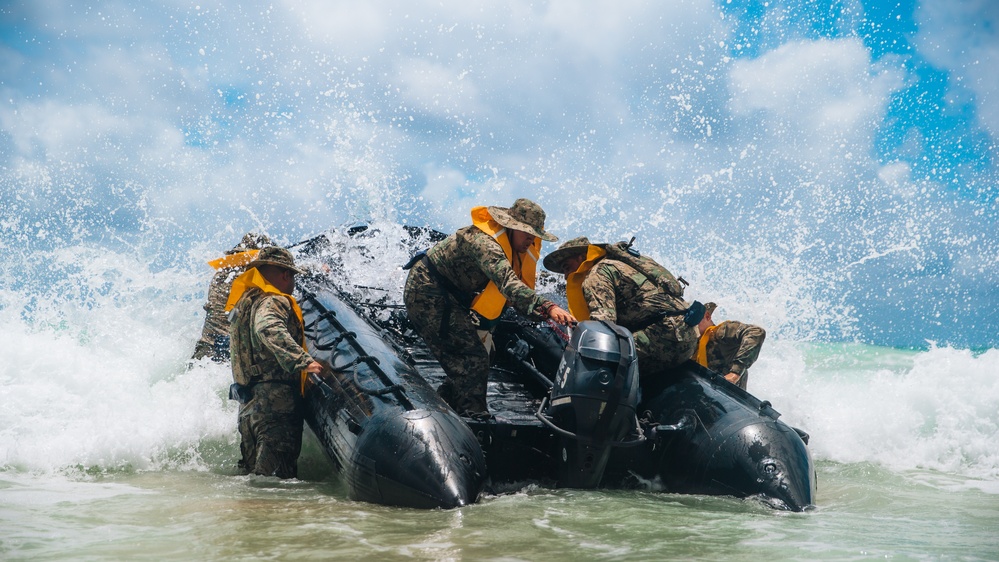 3/4 Marines Host Joint Ally Force Amphibious Training