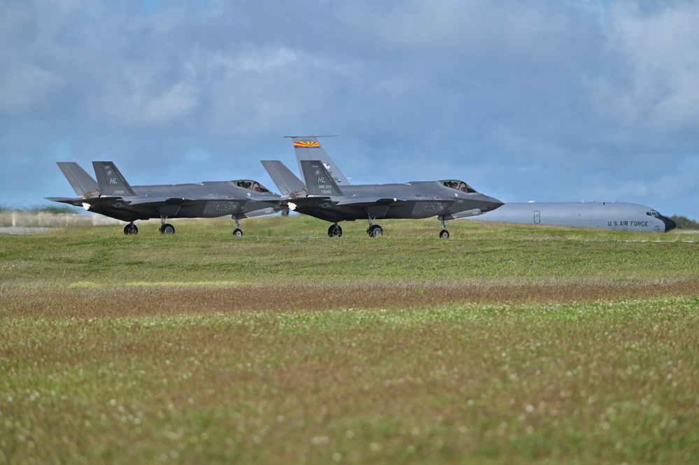 Hill F-35s hone ACE capabilities in Guam