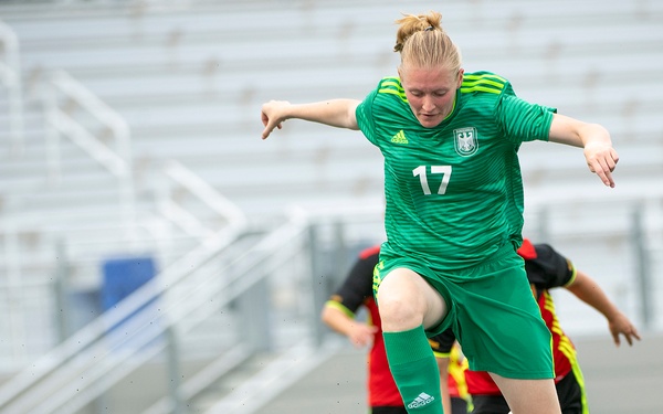 Germany uses balanced attack to beat Belgium 5-0 at CISM