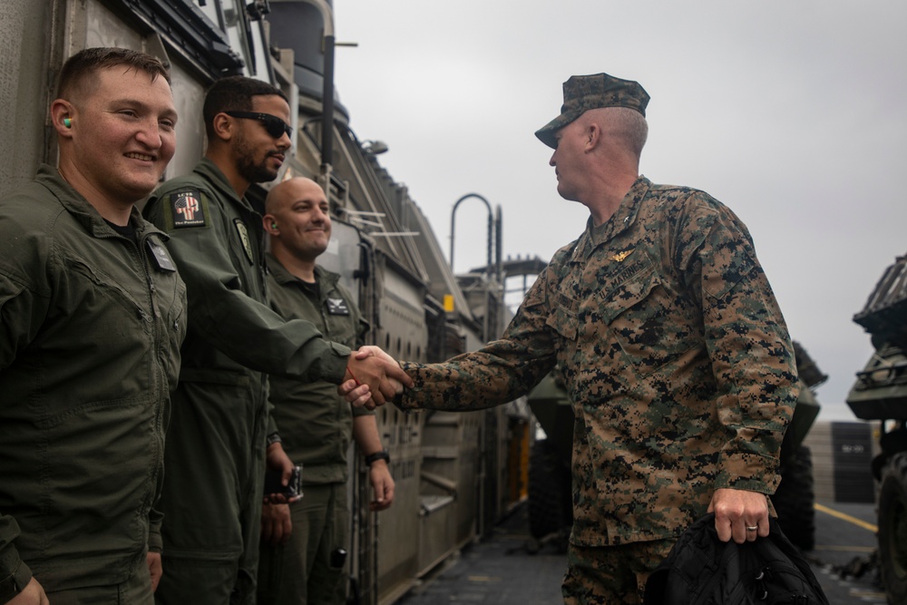 DVIDS - Images - Brigadier General Ryan Rideout visits the 13th MEU ...