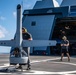 USS Michael Monsoor  conducts flight test of V-BAT 118