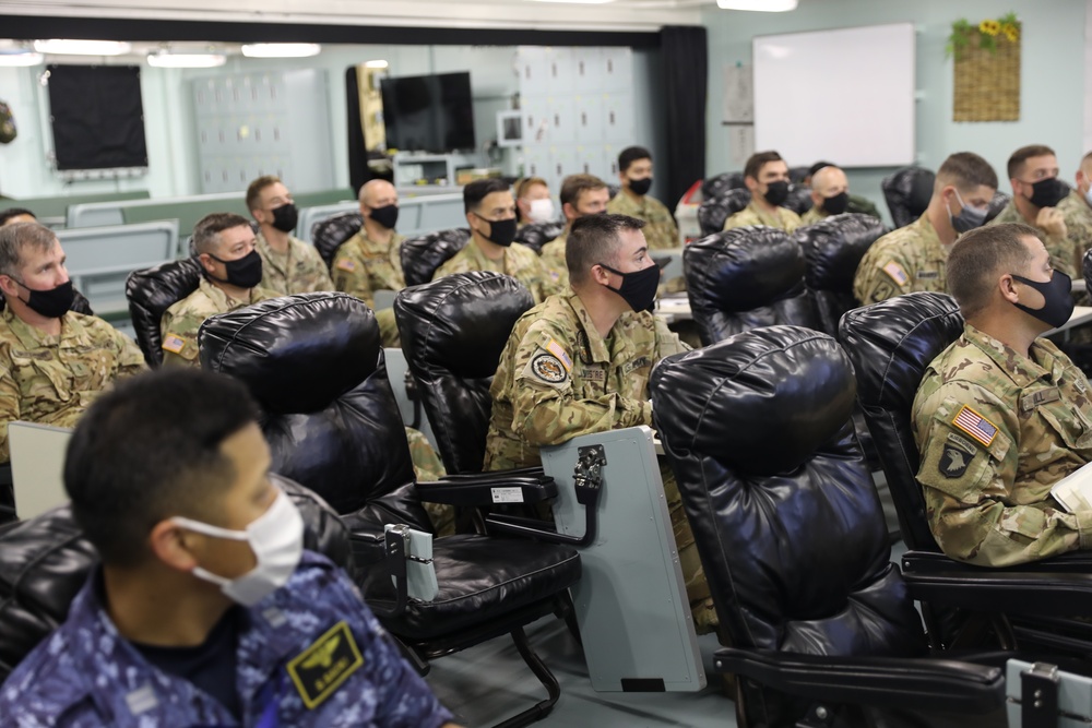 Cross deck walk for Rim of the Pacific (RIMPAC) 2022