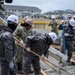 U.S. Navy Seabees work with Republic of Korea Sailors during RIMPAC 2022