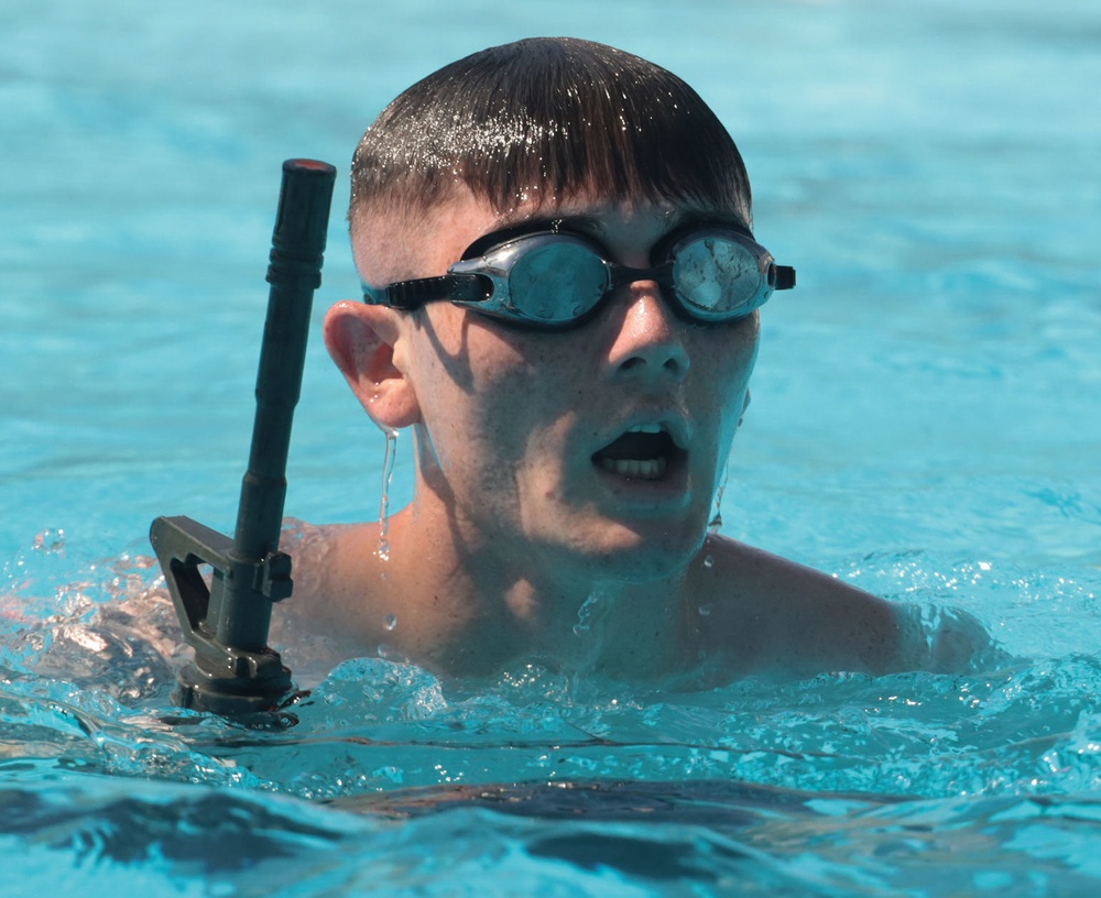 Water Survival Advanced Course on Camp Hansen