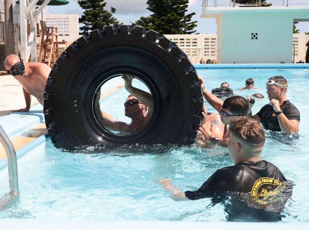 Water Survival Advanced Course on Camp Hansen