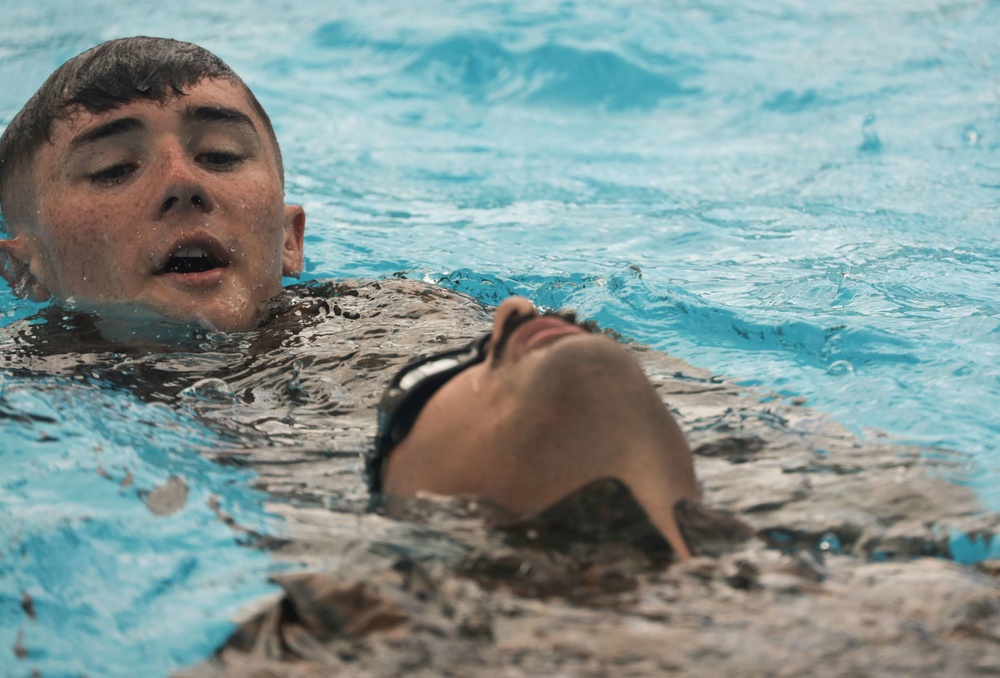 Water Survival Advanced Course on Camp Hansen