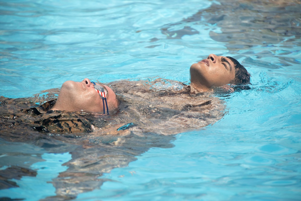 Water Survival Advanced Course on Camp Hansen