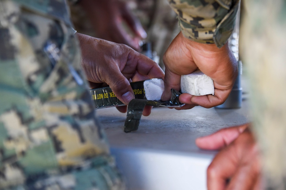 Multinational EOD Forces Conduct Live Explosive Training at RIMPAC 2022