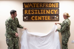Waterfront Resiliency Center ceremony