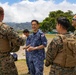 Distinguished Visitors and VIPs depart from Ford Island HLZ during RIMPAC 2022