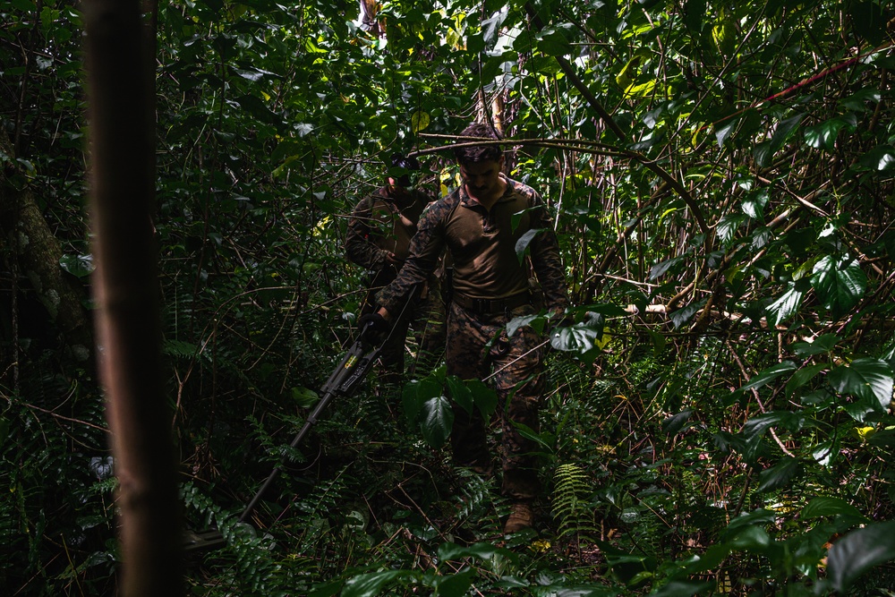 Sweeping for UXO Remnants | Task Force Koa Moana 22