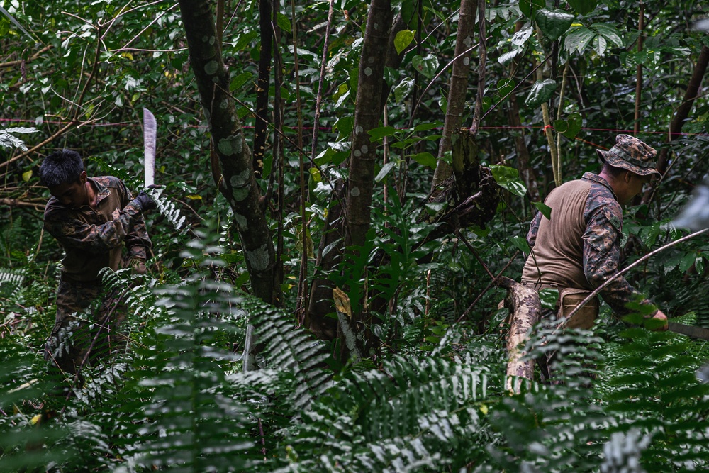 Sweeping for UXO Remnants | Task Force Koa Moana 22