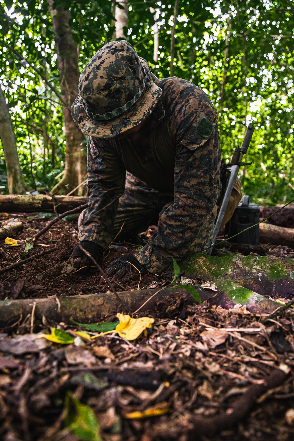 Sweeping for UXO Remnants | Task Force Koa Moana 22