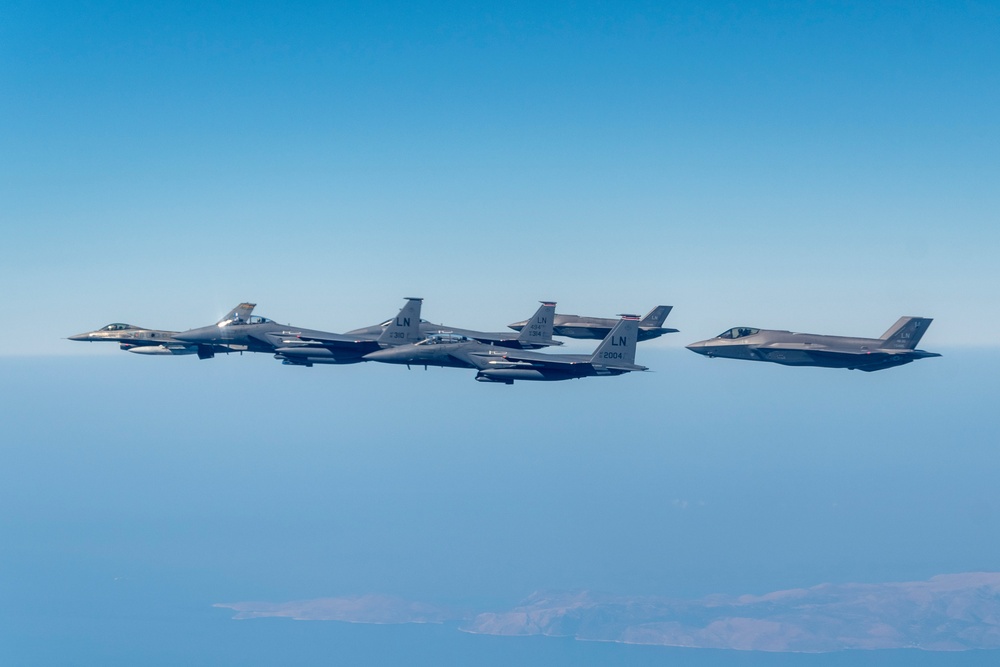 48th Fighter Wing flies with Hellenic Air Force during exercise Poseidon's Rage