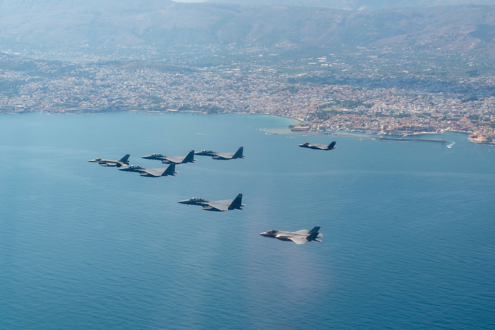 48th Fighter Wing flies with Hellenic Air Force during exercise Poseidon's Rage