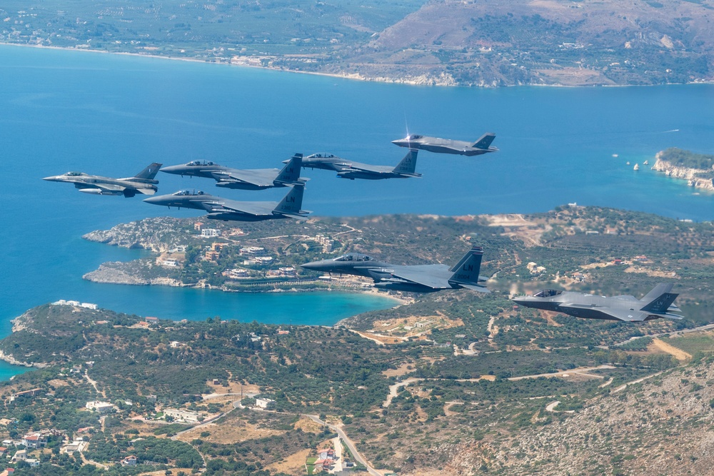 48th Fighter Wing flies with Hellenic Air Force during exercise Poseidon's Rage