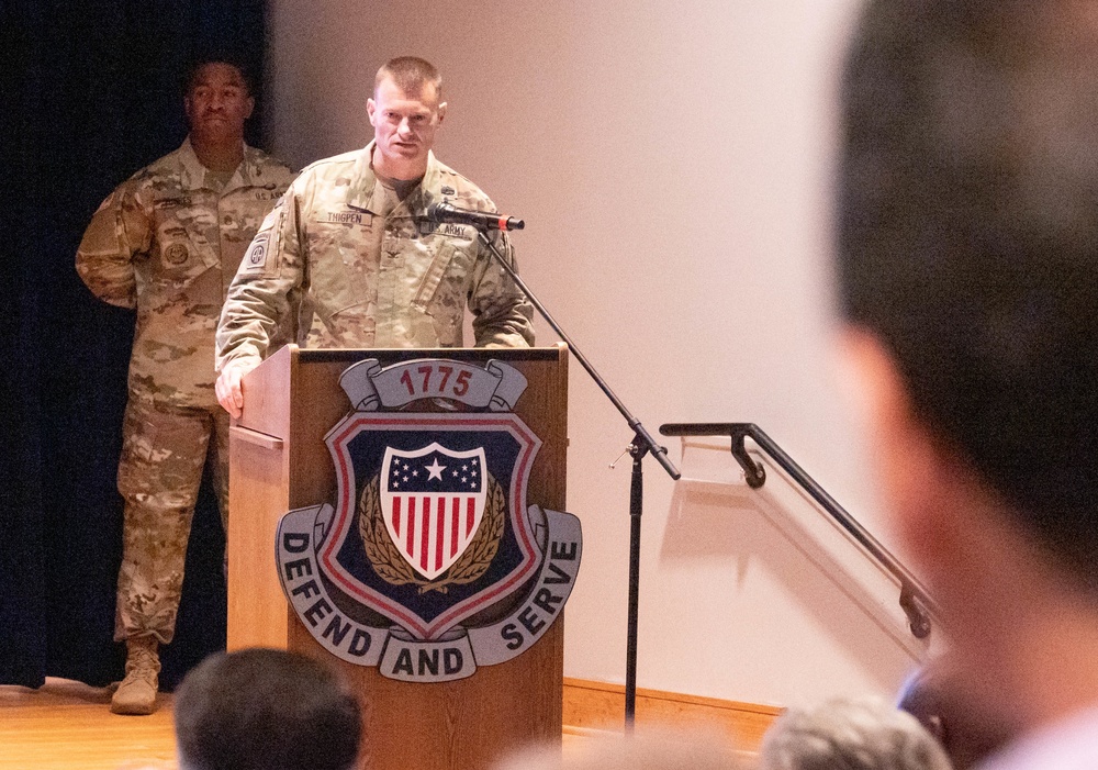 Adjutant General School welcomes 36th commandant