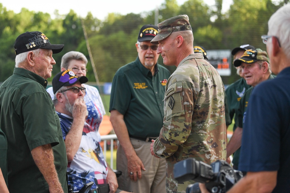 Fort Jackson trainees, veterans honored by Lexington Blowfish